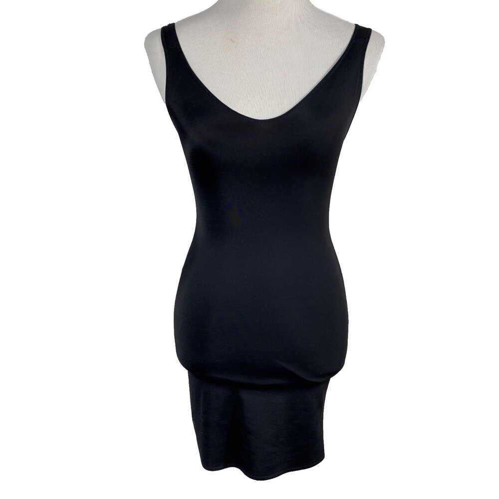 Ruby Ribbon Shapewear dress Slip Size M Black Smoothing Support Capsule